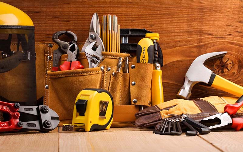 Maintenance tools used before scheduling home inspection services